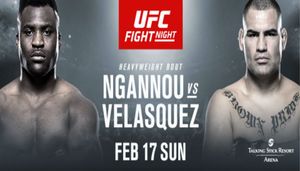 Ngannou vs. Velasquez to headline first UFC Fight Night on ESPN