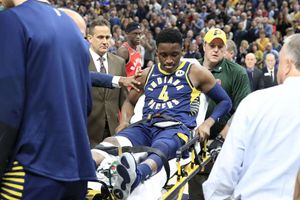 NBA wrap: Pacers earn big win over Raptors, Oladipo injured