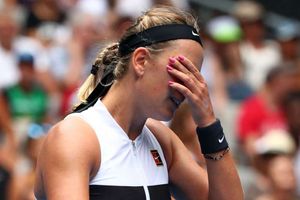 'Struggling' Azarenka breaks down in tears following Australian Open exit