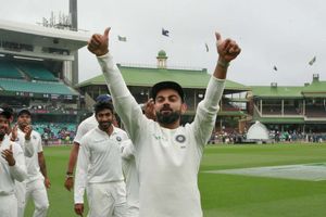 WATCH: Virat Kohli and Co. celebrate series victory with Bharat Army
