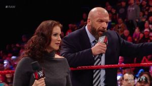 McMahon and Triple H in disagreement over Wrestlemania title match