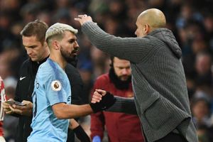 Guardiola lauds hat-trick hero Aguero after Arsenal win