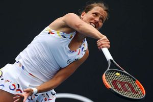 Strycova wins sole main-draw match in Qatar