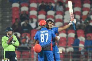 Zazai's 162 leads Afghanistan to record T20I total