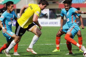 Real Kashmir draw 2-2 with Indian Arrows in I-League