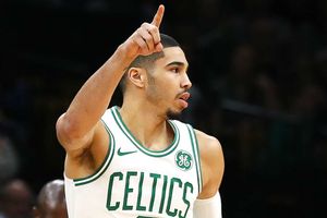 Tatum wins NBA Skills Challenge with stunning half-court shot