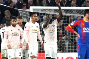 Crystal Palace 1 Manchester United 3: Lukaku double earns club-record eighth straight away win