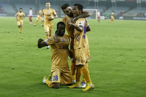ISL: Mumbai City FC 3 ATK FC 1: Moudou Sougou hat-trick hands Mumbai play-off spot