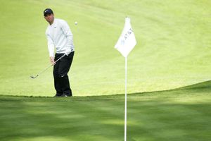 Casey leads Mickelson by three at Pebble Beach
