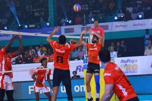 Pro Volleyball League: Calicut Heroes overcome a resurgent U Mumba Volley 3-2