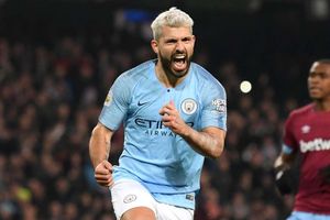 Manchester City 1 West Ham 0: Aguero penalty enough for below-par hosts
