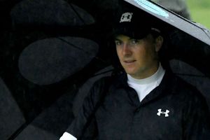 Spieth tied for lead at rain-hit Genesis Open