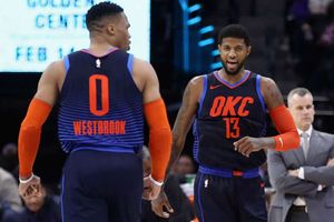 Westbrook endorses Thunder team-mate George for MVP