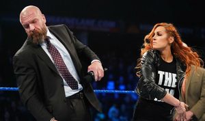 Becky Lynch appears on WWE Smackdown, slaps Triple H