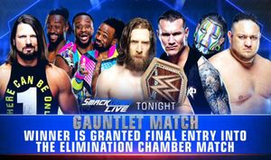 Change in WWE Championship Elimination Chamber match on Smackdown