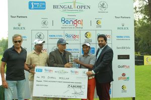 Bengal Open Golf Championship: Md Zamal Mollah steals the show with a sensational 63; Honey Baisoya secures runner-up