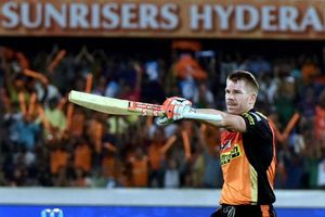 IPL 2019: David Warner unites with Sunrisers Hyderabad teammates, smashes 43-ball 65 in warm-up game