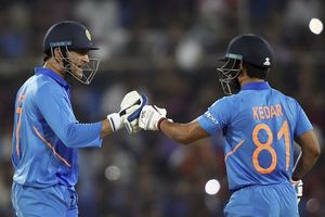 India Vs Australia: MS Dhoni reads our mind, prevents us from playing reckless shots, says Kedar Jadhav