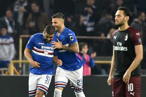 Sampdoria 1 AC Milan 0: Donnarumma error costs visitors