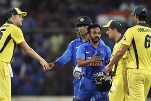 India Vs Australia: Dhoni, Kedar partnership; disciplined bowling hands India huge win in Hyderabad - See pics