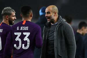 Guardiola keen to take pressure off as City hunt down quadruple
