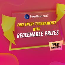 PokerBaazi launches Free Entry Poker Tournaments to encourage beginners and aspiring players