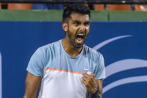 Prajnesh Gunneswaran stuns world No 18 Nikoloz Basilashvili