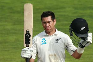 Taylor says quiet apology to late Crowe after record-breaking knock