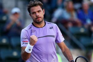 Wawrinka rallies past Evans, Tiafoe and Berdych fall at Indian Wells