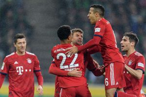 Borussia Monchengladbach 1 Bayern Munich 5: Kovac's side pull level with Dortmund at summit