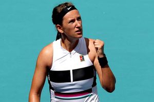 Azarenka advances before rain hits Miami Open