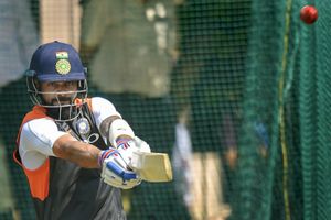 Virat Kohli tries his hands at new VR cricket game iB Cricket, wife Anushka Sharma gives him tips