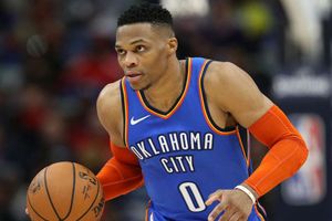 NBA wrap: Westbrook triple-double inspires Thunder, Warriors down Rockets