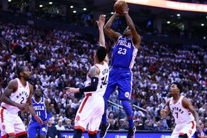 NBA playoffs wrap: 76ers hold off Raptors, Nuggets top Trail Blazers in Game 1