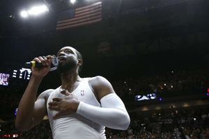 NBA wrap: Wade and Nowitzki deliver memorable farewells in home finales