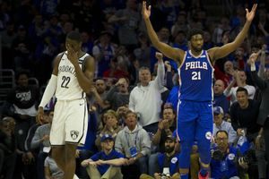 76ers equal NBA playoff record with stunning third quarter in Nets win