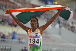 Unheralded Gomathi and Toor clinch gold in Asian Athletics Championships