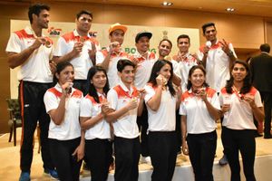 BFI recommends Amit Panghal, Gaurav Bidhuri for Arjuna as Indian boxers felicitated for best ever medal haul