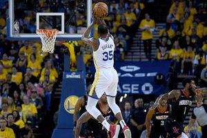 NBA playoffs wrap: Warriors top Rockets in wild finish, Celtics shut down Giannis and Bucks