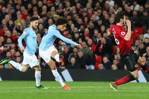 Guardiola 'likes to be critical' of Man City derby hero Sane