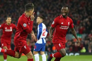 Liverpool 2 Porto 0: Keita and Firmino give Reds first-leg advantage