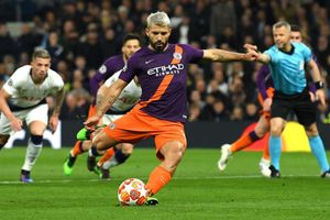 Guardiola happy for Aguero to retain spot-kick duties despite Spurs miss