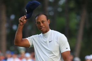 Accidents happen – Woods 'all good' after security guard trip