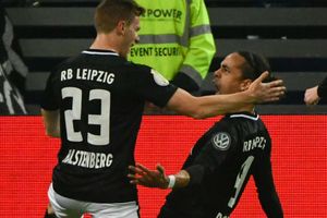 Hamburg 1 RB Leipzig 3: Poulsen and Forsberg fire visitors into DFB-Pokal final
