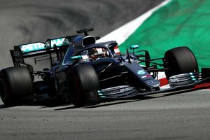 Mercedes match one-two record as Hamilton wins in Spain