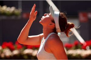 Ruthless Halep sets up Bertens final in Madrid
