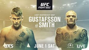 UFC Fight Night 153: Gustafsson vs. Smith fight card and schedule