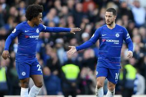 Willian would be sad to see Hazard leave Chelsea