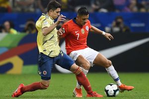 Colombia 0 Chile 0 (4-5 on penalties): Sanchez sends defending champions through