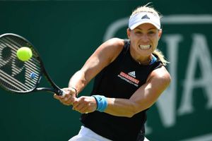 Classy Kerber ends Halep's hopes at Eastbourne